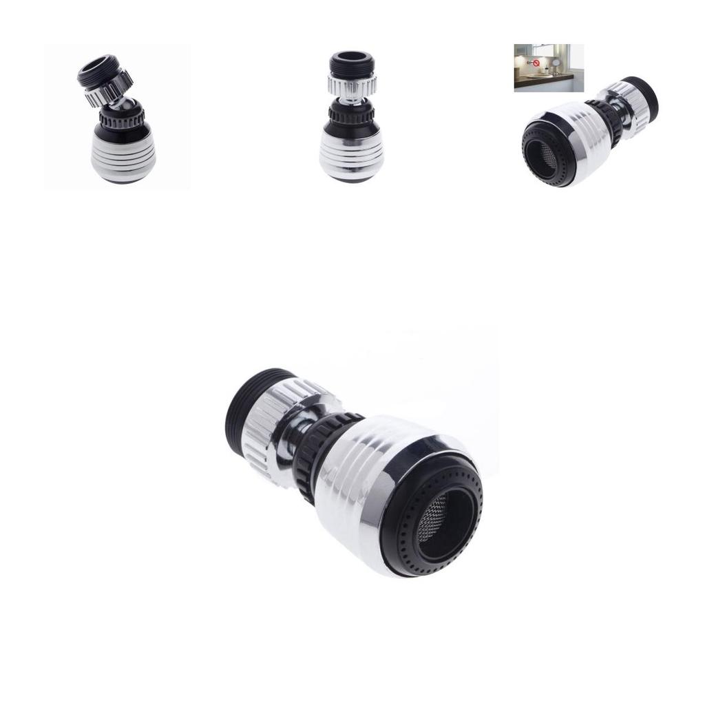 Versatile 360 Rotation Swivel Diffuser Tap Adapter For Efficient Water Savings