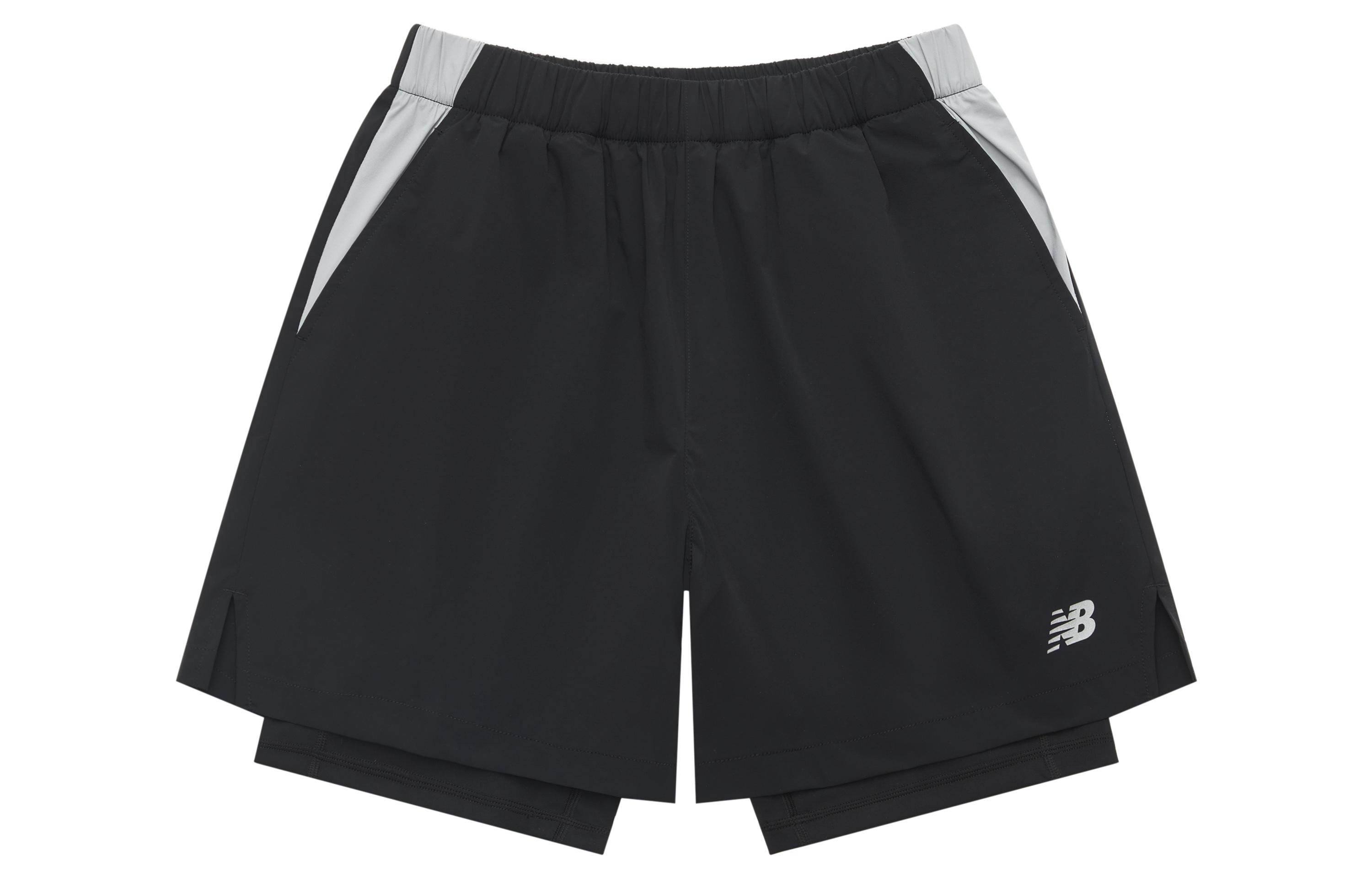 New Balance HperSports Designer Collection Running Shorts Unisex Black NVE25121-BK XXL