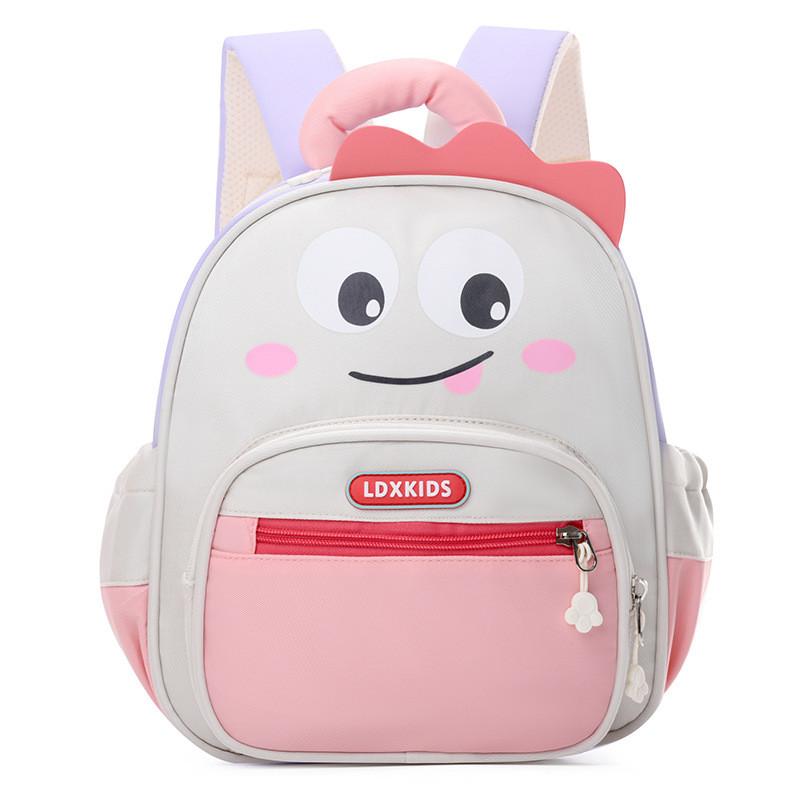 Childrens Cute Backpack Cartoon Design Unisex Student School Bag Waterproof Kids