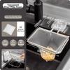 Kitchen Sink Filter Leakage Drain Hole Filter Trap Screen Suction Cup Drainage Net Frame Iron Disposable Mesh6