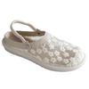 Baotou Sandalen Damen tragen vielseitige Sandalen draußen Sommer, ein Pedal flachsohlige Büroarbeit Halbschuhe beliebt einzelne Schuhe