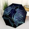 Lotus Meditation: A Peaceful Yoga Pose for Inner HarmonyUmbrella, Portable 3-Fold Compact Umbrella,Christmas Gift ES399