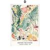 Sage Green Green Floral Wall Art Prints Set Modern Set 6 Abstract Posters Gallery Canvas Painting Pictures Living Room Decor