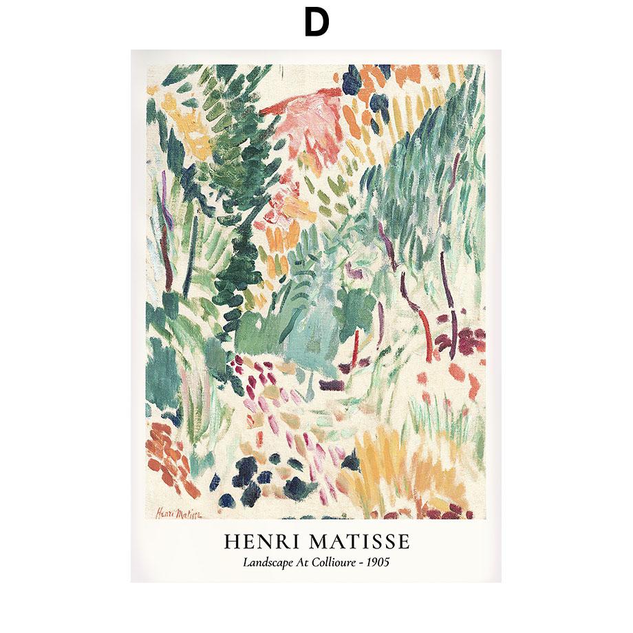 Sage Green Green Floral Wall Art Prints Set Modern Set 6 Abstract Posters Gallery Canvas Painting Pictures Living Room Decor