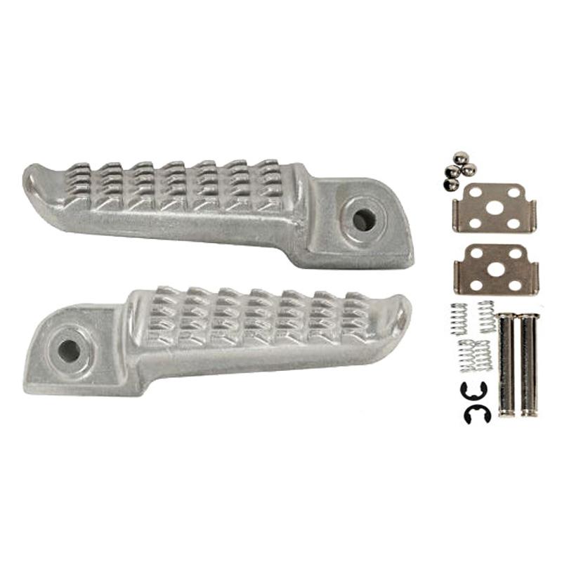 Для Kawasaki ZX6R ZX9R ZX10R ZX14 ZX-14 Z750 Z1000 ZZR1200 GTR1400 ZZR1400 Мотоцикла Передние и Задние Подножки Rear White