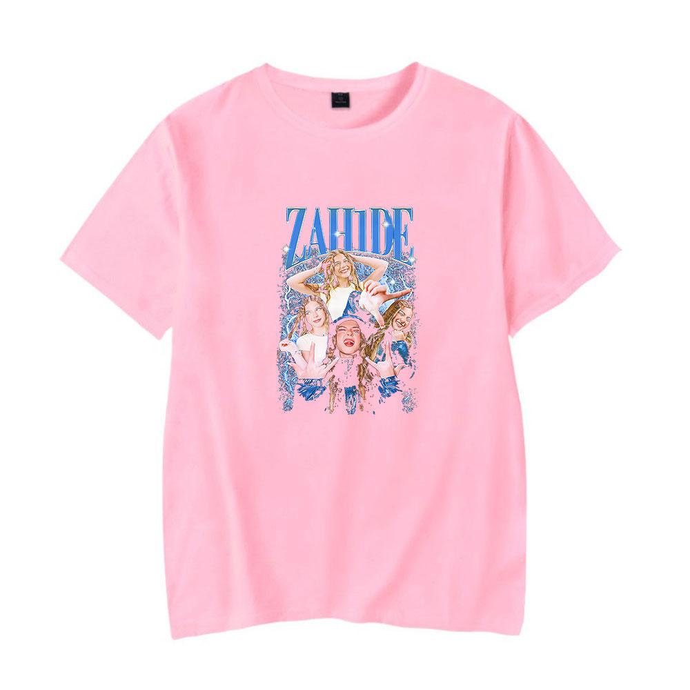 Zahide Short Sleeve Merch Tee Women Unisex Crewneck Fashion Tshirt Unisex Tops