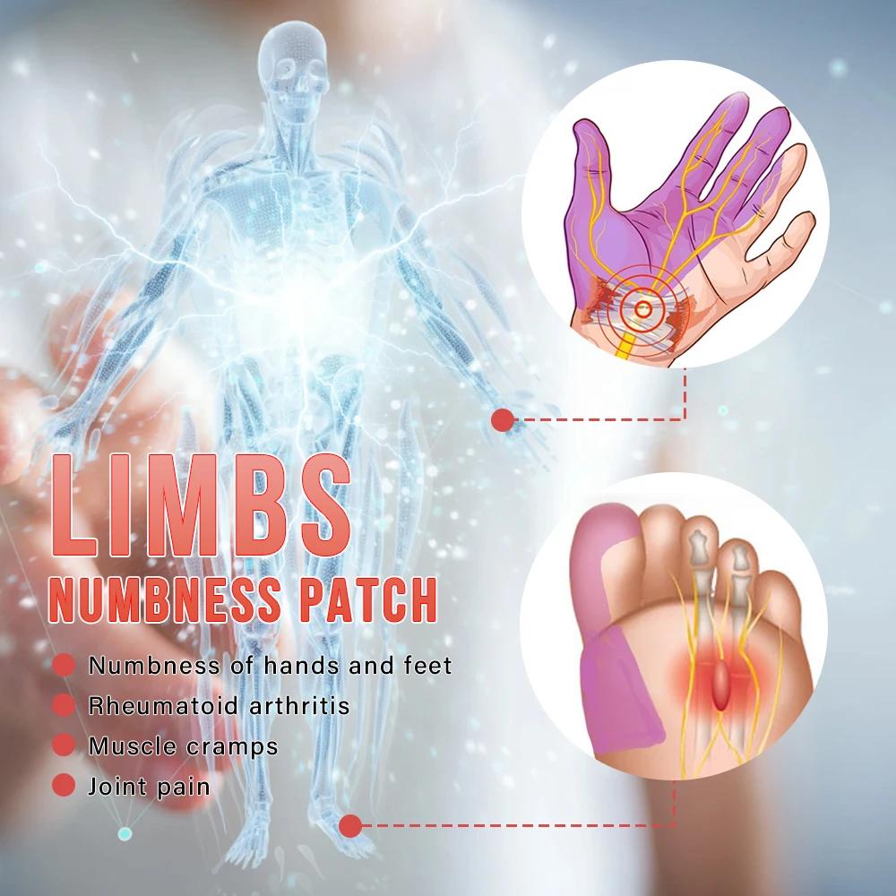 Hand Pain Relief Patch, Numbness In Hands and Feet, Heel Pain Patch