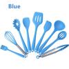10-piece Color Boxed Silicone Kitchenware  Non-stick Cookware Set Kitchen Tools Baking Utensils Cooking Tools Set