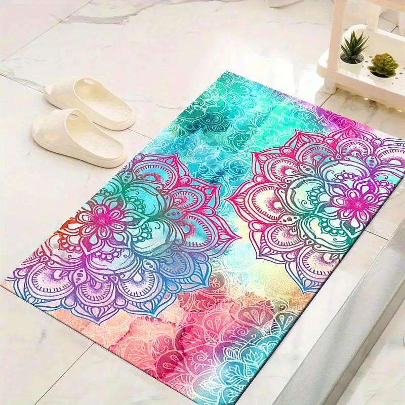 Mandala Carpet Rug for Living Room Bedroom Home Sofa Decoration,Kids play Non-slip Floor Mat