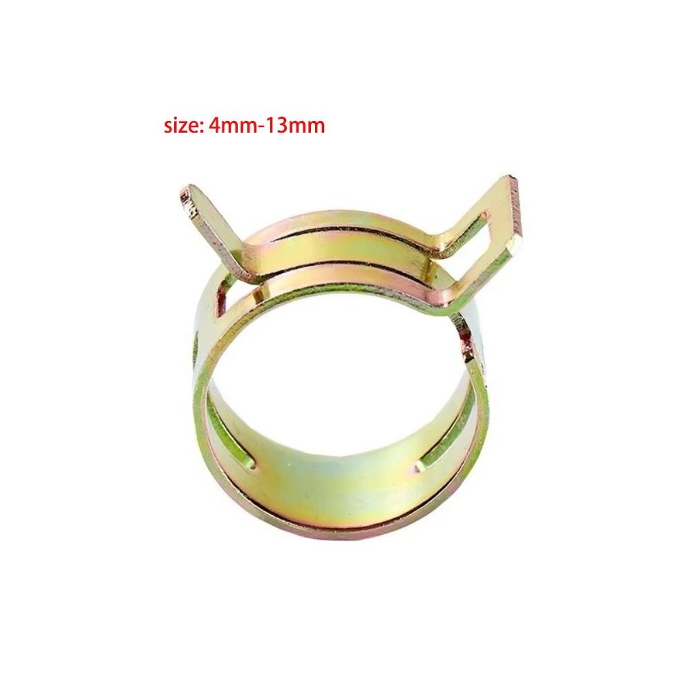 10PCS Practical Fastener 4mm-13mm Water Tube Clamps Spring Clip  For Motorcycle Scooter Car Vehicle