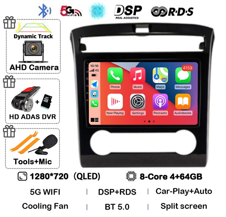 Android 14 Carplay Auto WIFI+4G For Hyundai Tucson IX35 2020 2021 2022 GPS Navigation Car Radio Multimedia Video Player Stereo