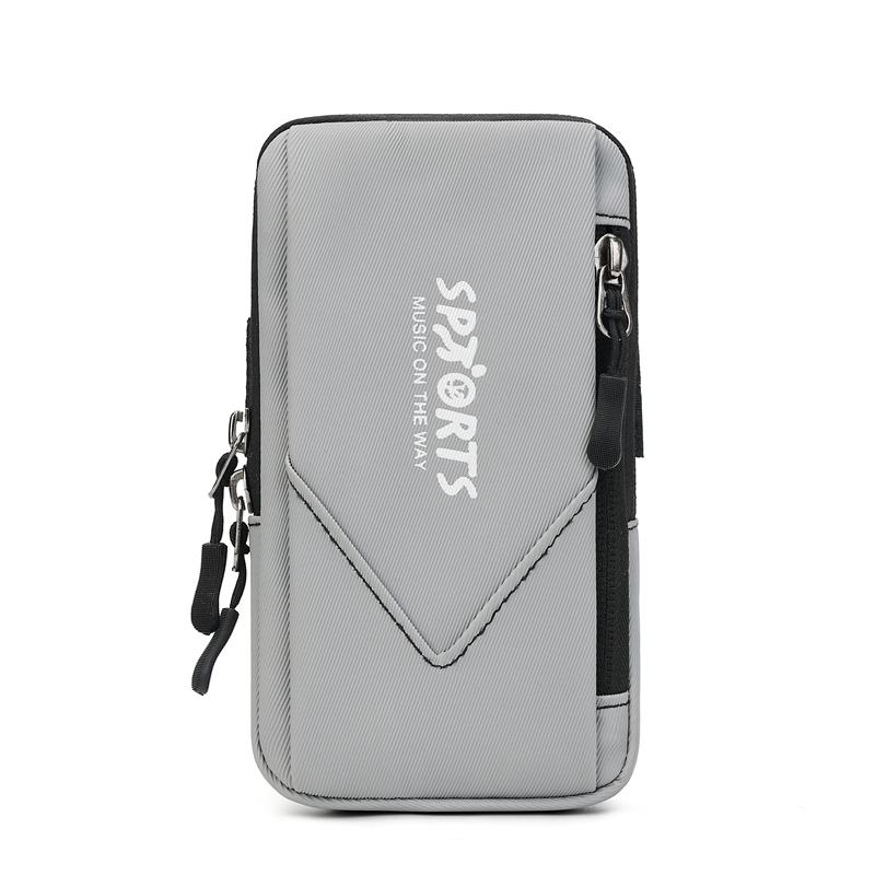 Sports Running Mobile Phone Bag Mini Men's Women's Portable Wrist Arm Polyester