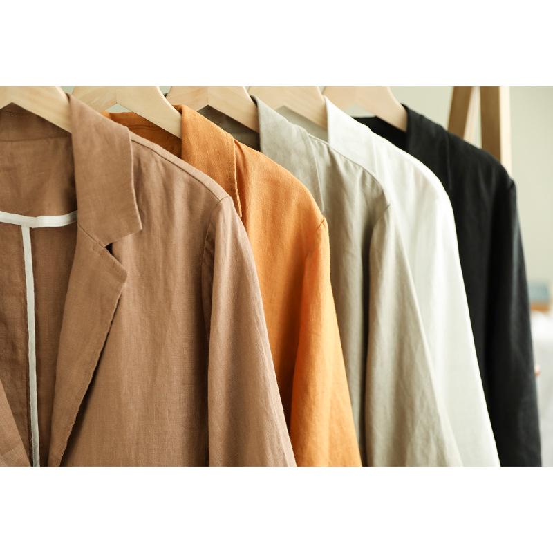 Frühlingslässiges kurzes Anzugjackett für Damen