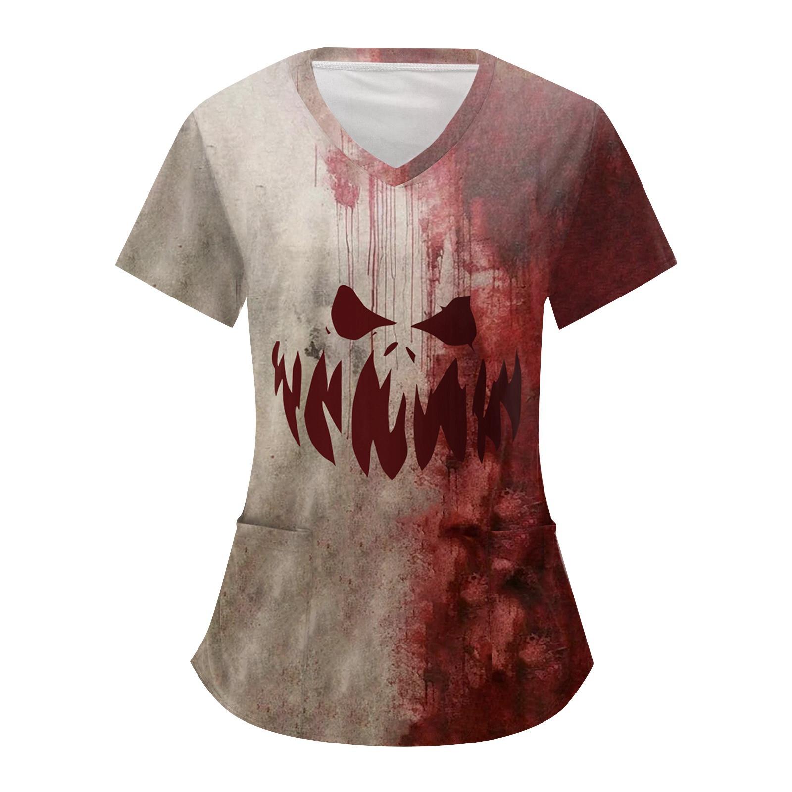 

Женские свободные топы с коротким рукавом Повседневные топы больших размеров с V-образным вырезом и короткими рукавами Повседневные летние футболки Женские топы Футболки Рабочая одежда XL белый