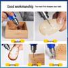 Compact Electric Handheld Grinder: Portable Plug-in Tool for Cutting, Wood Carving, Polishing, and Drilling.