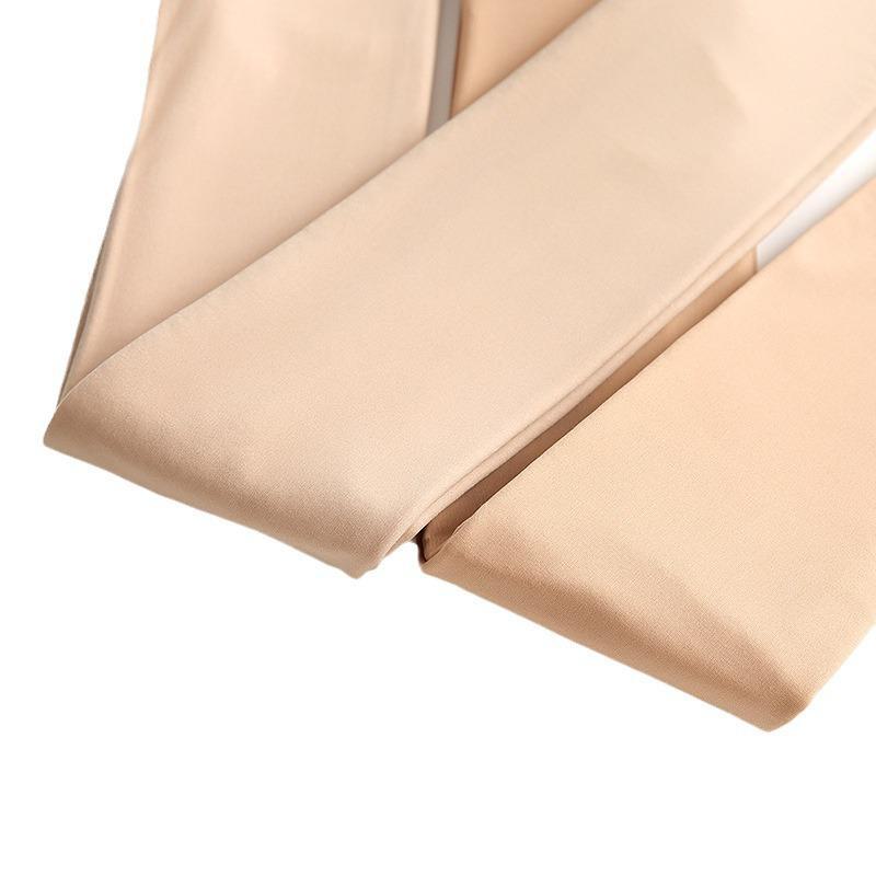 Adjustable T-Crotch Nude Leggings - Soft, Velvet Lined, Autumn/Winter Pantyhose to Prevent Snags