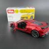 1:41 Chevrolet Corvette Z06 Alloy Car Diecasts & Toy Vehicles Car Model Miniature Scale Model Car Toys For Children