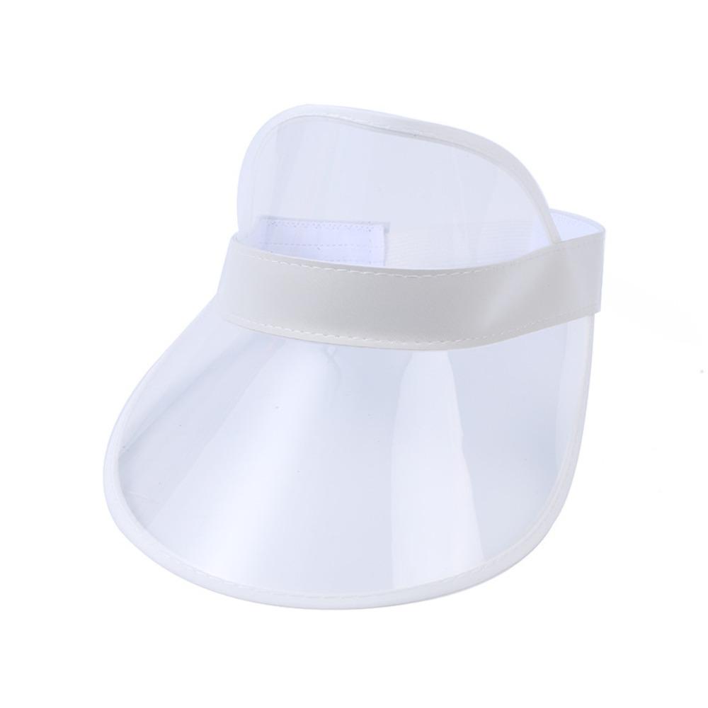 Flexible Sunshade Hat Sun-Proof Sun Cap Hot Sale Transparent Sun Visor Hat  Unisex
