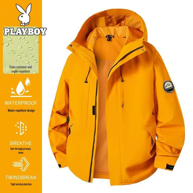PLAYBOY Men s All-Season Outdoor Jacket 2XL