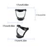 Anti Fog riding Face Shield Reusable Transparent Masque Cover Safety Protection Reusable No Fogging Transparent Face Shield