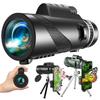 Monocular Telescope High Definition Outdoor Concert Low Light Night Vision 80X100 Telescope