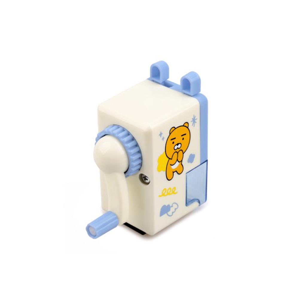 Kakao Friends Mini Pencil Sharpener with Cute Korean Character for Black Pencils, Colored Pencils, Office Supplies