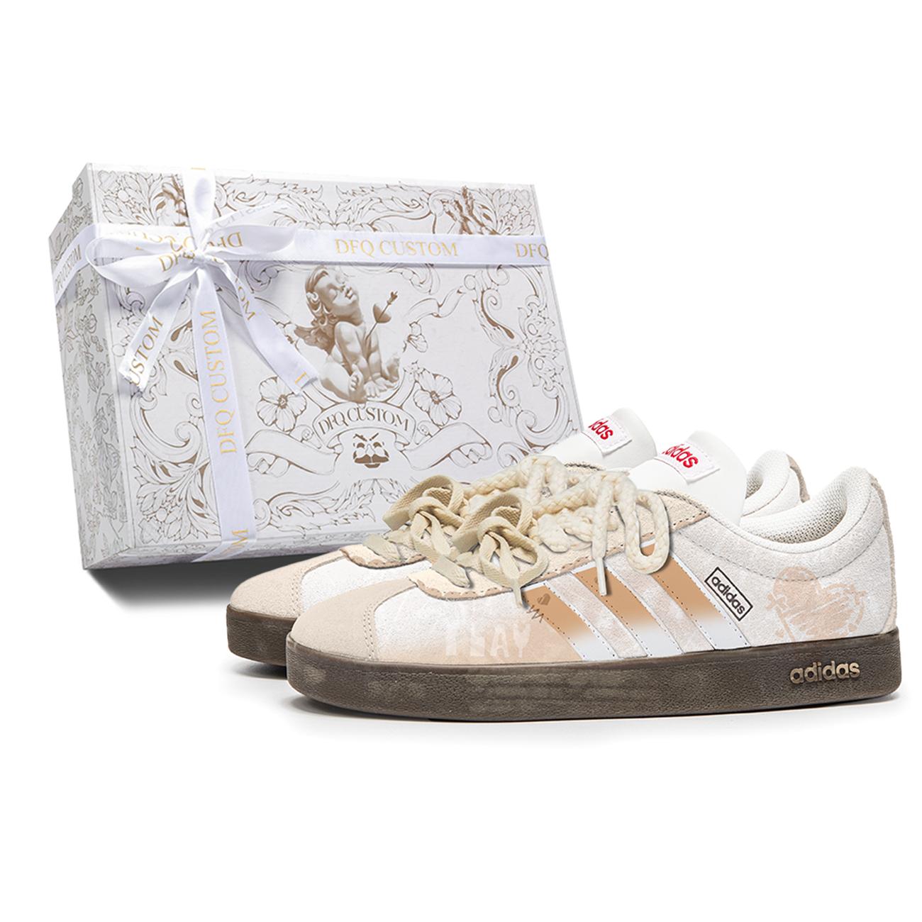 

Adidas Neo VL Court 2.0 Da Vinci, Box, Milk Coffee Slip Resistant Abrasion Resistant Slip Resistant Abrasion Resistant HQ1802(TeamM-S-BOX) 35⅔