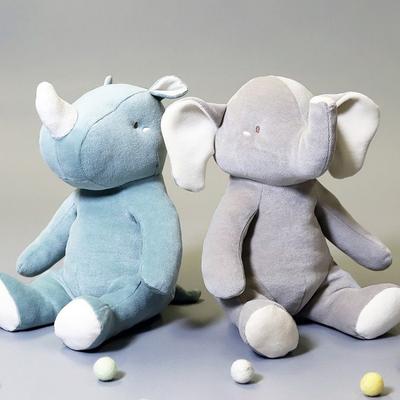 Stollen Mellow Coco Aufsatzpuppe Neugeborenes Baby Geschenk zur Geburt (Elefant Nashorn 33cm), Koreanische Babyprodukte