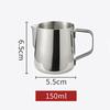 100ML-2000ML Stainless Steel Milk Frothing Pitcher Espresso Coffee Barista Craft Latte Cappuccino Cream Frothing Jug Pitcher