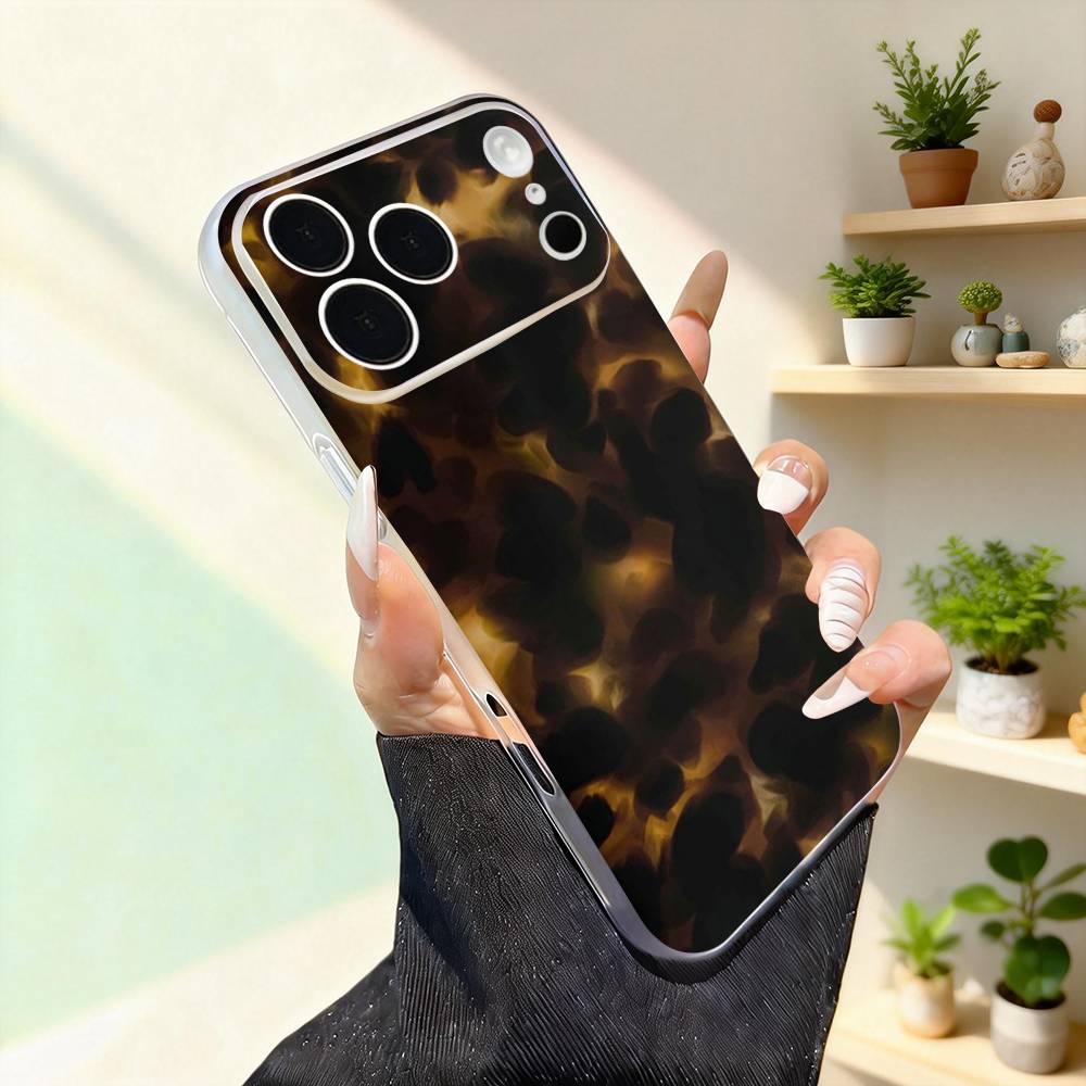 Tortoise Shell Marble Phone Case For iPhone 17,16,15,14,13,12,11,Pro,Max,Plus,Mini,SE4,E For Magsafe Wireless iPhone15plus