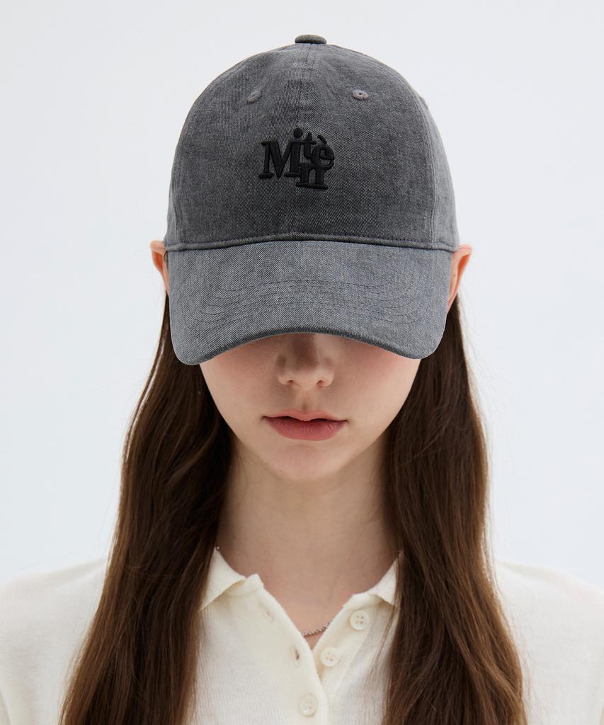 Mineti Small Head New Logo Pigment Ball Cap Y 10125 Mt