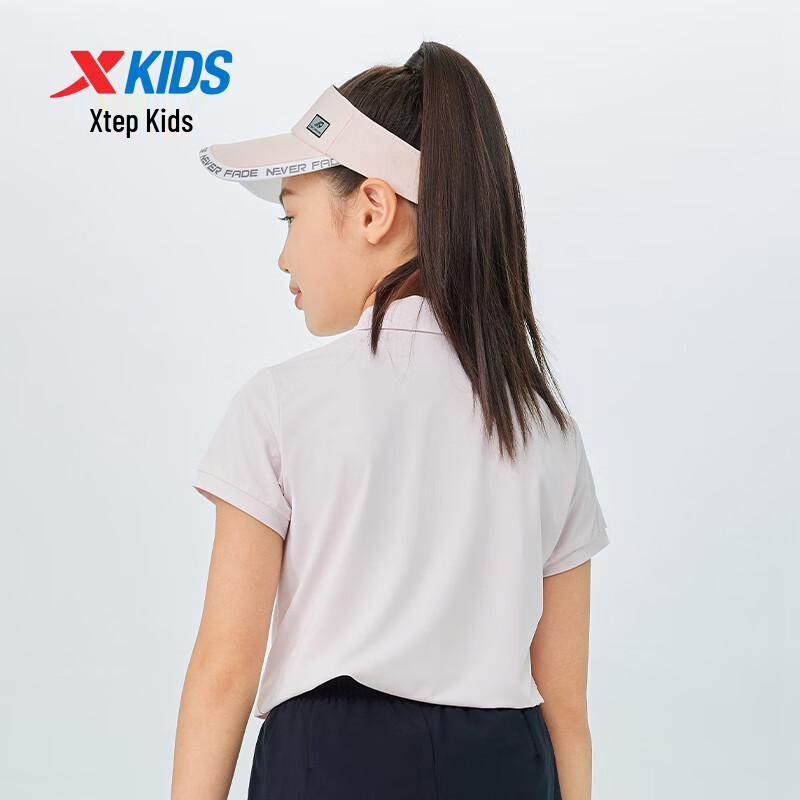 XTEP Girls' Short Sleeve Polo Shirt