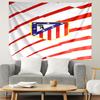 football club Print Tapestry, Lightweight Wall Hanging, for Bedroom, Dorm, Living Room, Home Art Decor - Birthday Christmas Gift for Friends