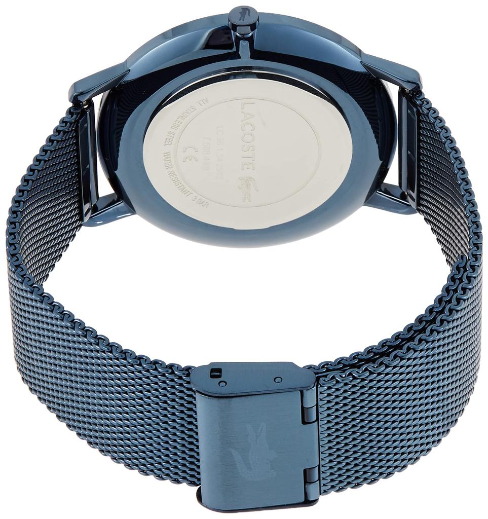 LACOSTE Watch 2011057 41mm blue dial mesh strap