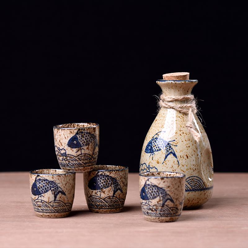 Japanese Sake Set Ceramic Shochu Cup