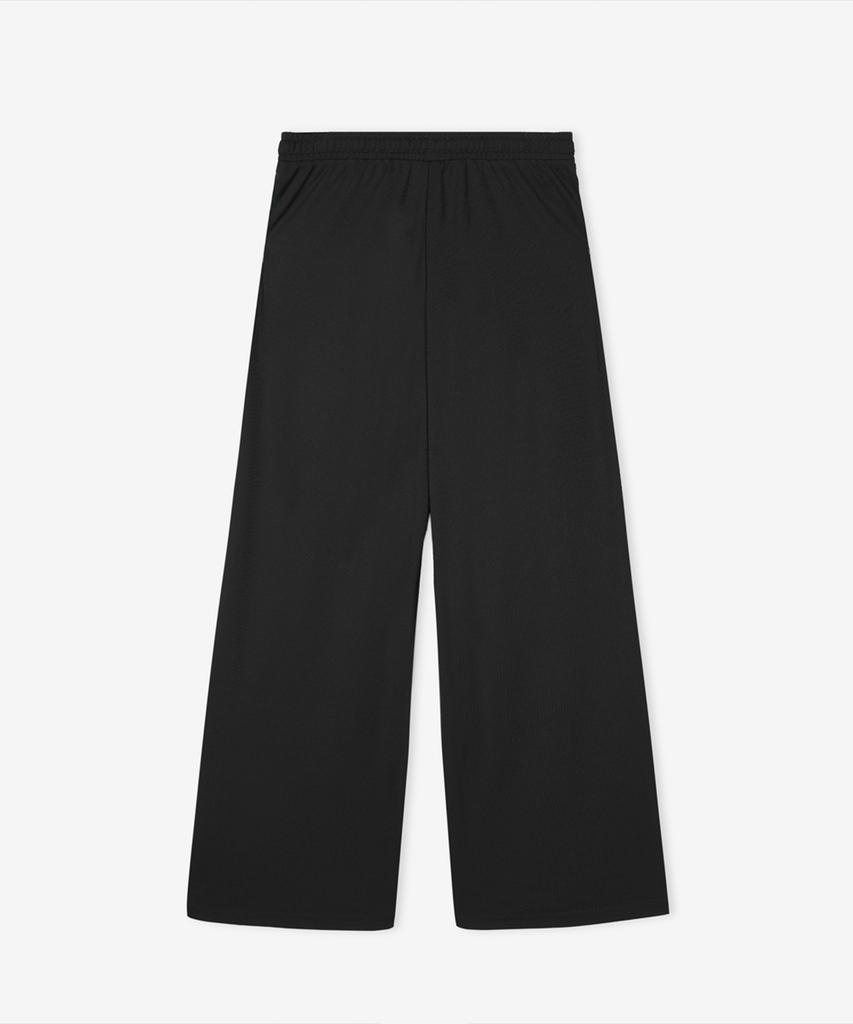 Nyuballanseu Nbmlg3W612 / Women Essential Ribbed Wide Pants (Black)