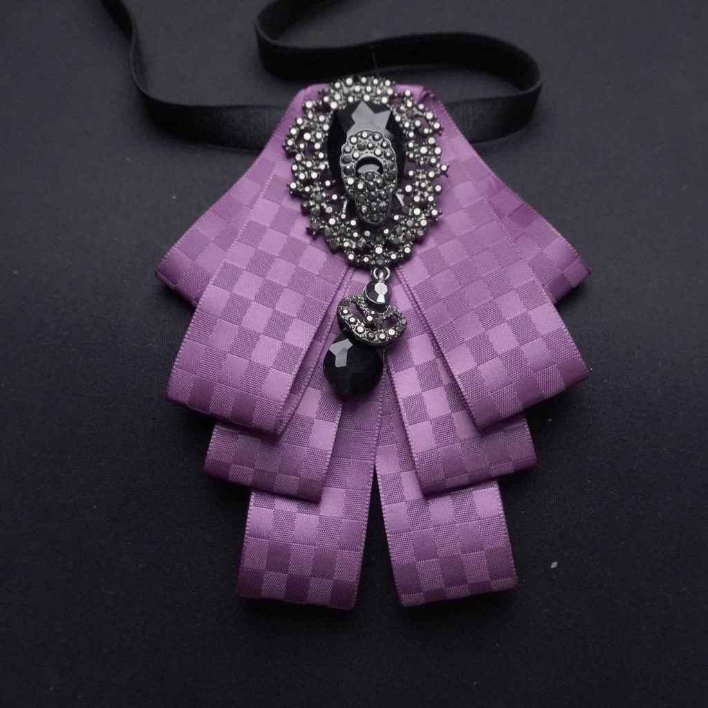 Mens Luxury Korean Suit Shirt Bow Tie Wedding Grooms Gift Heartshaped Lapel Accessory