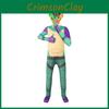 Sundrop Fnaf Clown Cosplay Bodysuit Mask Jumpsuit Perfect For Halloween
