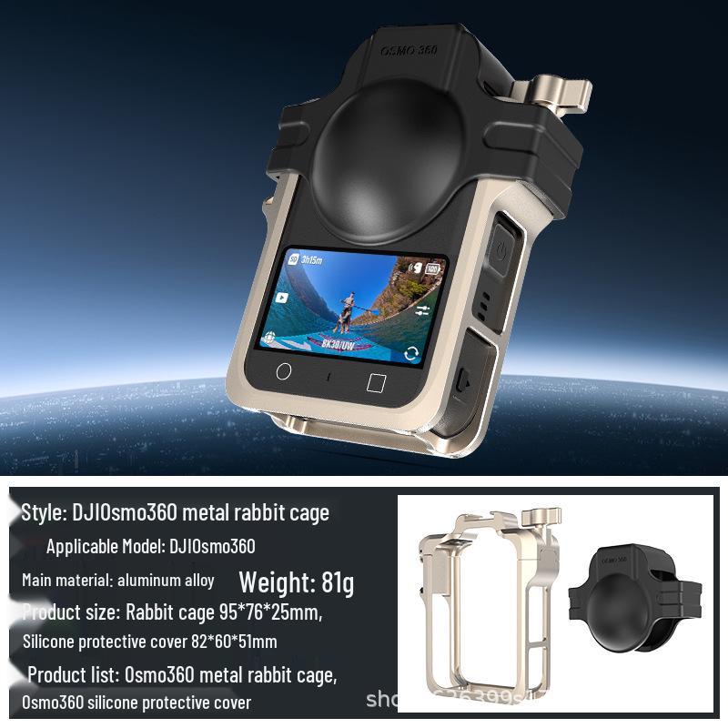 

Металлический кейдж быстрого снятия CYNOVA 360 для камеры DJI OSMO Action