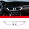 For Alfa Romeo Giulia Stelvio 2017 2018   ABS Carbon Fiber Car Interior Center Console Air Conditioning Vent Frame Trim
