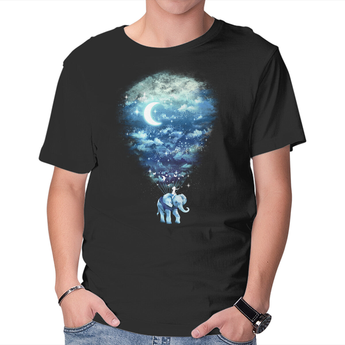 Unisex Crew Neck T-Shirt We Rise By Lifting Others Graphic Short Sleeve Casual Tee S