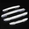 Car Door Edge Shielding Strips 4 Units Collision Avoidance Clear Protectors
