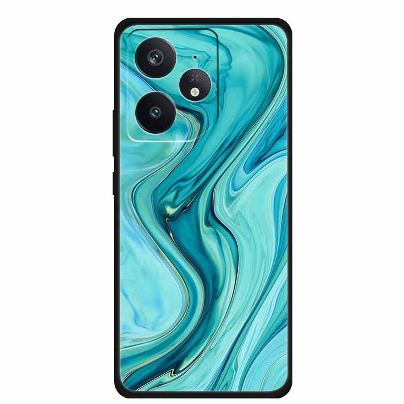 For Realme Neo7 5G Case Original Soft Silicone TPU Phone Cases Back Cover For OPPO Realme Neo 7 Scenery Shockproof Bumper Capa