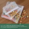 10Pcs Silicone Food Storage Containers Leakproof Containers Reusable Stand Up Zip Shut Bag Fresh Bag Food Storage Bag Fresh Wrap