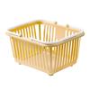 Storage Basket Multifunctional Compact Plastic   Basket with Handle for Desk