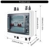 Solar photovoltaic Combiner Box 500V/1000V Waterproof Enclosure With Circuits breaker For Photovoltaic System Install