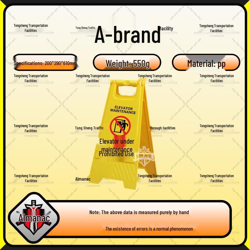 A-Frame Plastic Wet Floor & No Parking Safety Sign