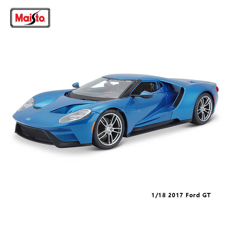 

Maisto 1:18 2017 Ford GT supercar Classic Car Alloy Car Model Static Die Casting Model Collection Gift Toy Gift
