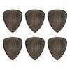 Uxcell Wooden Guitar Extra Grooved for and Bass Black 6-Pack Picks, 3.0mm Thick, Design, Electric, Acoustic, Guitars,