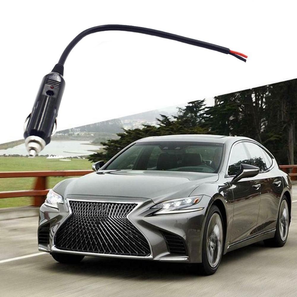 

Car Air Pump High-power Power Conversion Extension Cable Car Charger Modification Cable Car Charger Single Head Line чёрный